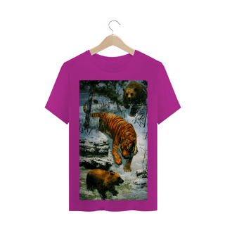 Nome do produto TIGRE SIBERIANO VS URSO PARDO DE AMUR - DESENHO