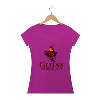 Nome do produto Camiseta Feminina Gotas de Fidelidade