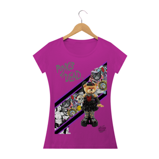 Nome do produtoPunk's Not Dead!!!! Camisa Feminina Baby Long Quality