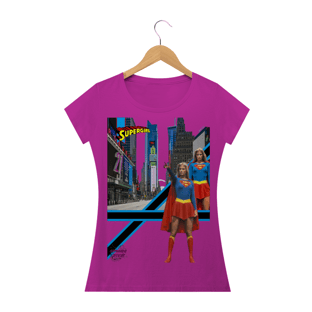 Nome do produtoSupergirl!!!!! Camisa Feminina Baby Long Quality