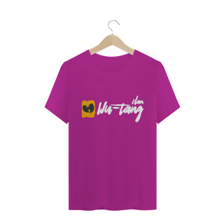 Nome do produtoCamiseta de Malha Quality Wu Tang Clan Assinatura Grafite Amarelo-Preto