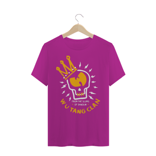 Nome do produtoT-Shirt Camiseta de Malha Quality WUTANG Slum Shaolin Skull White