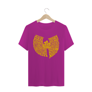 Nome do produtoCamiseta de Malha Quality Wu Tang Clan  20 Years Yellow
