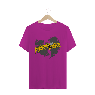 Nome do produtoCamiseta de Malha Quality Wu Tang Clan  Killer Bee Logo Destroyed