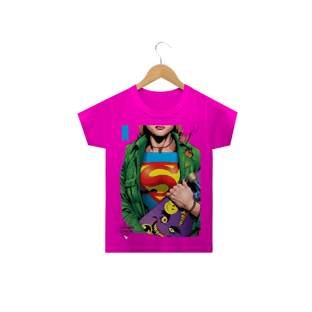 Nome do produtoSuperGirl ! Camisa Infantil Menina