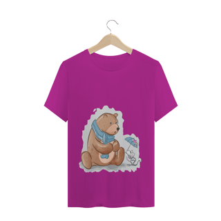 Nome do produto Camiseta Quality Estampa Urso Fofo