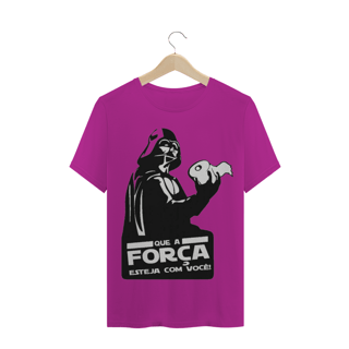 Nome do produto Camisa que a força esteja com você NO BANHEIRO -  PROMOÇÃO DE INAUGURAÇÃO DE 59,90 POR APENAS 45,69