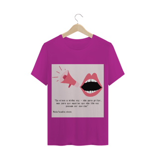 Nome do produtoT-Shirt Voz Malala