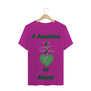 Nome do produtoT-Shirt A Amazônia é o Coração do Mundo