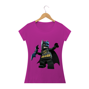 Nome do produtoCamiseta Baby Long Feminina - Lego Batman