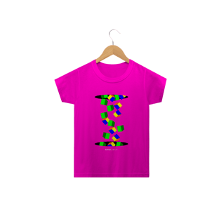 Nome do produtoCubos Caindo, Camiseta Infantil, Bluza.com.br