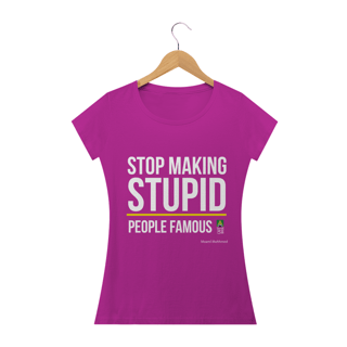 Nome do produto Camiseta Stupid People Faminina