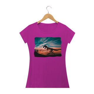 Nome do produto Camiseta Baby Long Quality Estampa Passeando com Dinossauro