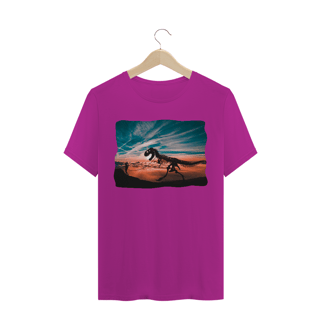 Nome do produto Camiseta Quality Estampa Passeando com Dinossauro