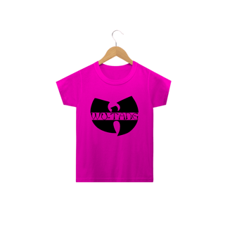 Nome do produtoCamiseta Infantil Wu Tang Clan Logo Tradicional Preto