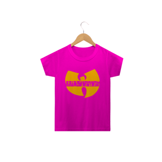 Nome do produtoCamiseta Infantil Wu Tang Clan Logo Tradicional Amarelo