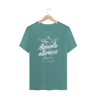 Nome do produtoAbraço Carioca / T-Shirt Prime Masculina Verde ou Cinza estonada