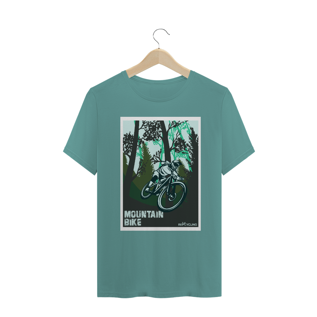 Camiseta Masculina Estonada Mountain Bike (Cores)