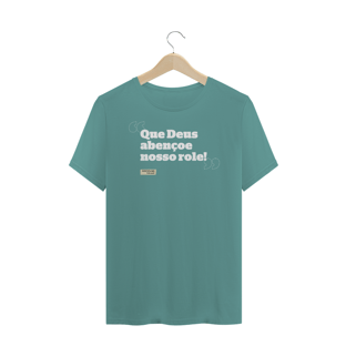 Nome do produtoCamiseta Masculina Estonada Que Deus abençoe o nosso Role (Cores)