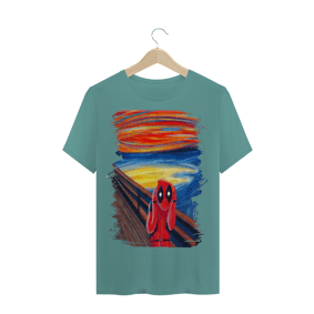 Deadpool o grito / t-shirt estonada