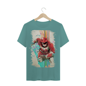 Ranger vermelho / T-shirt estonada