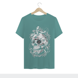 Nome do produtoCamiseta Estonada - Caveira Artistica 