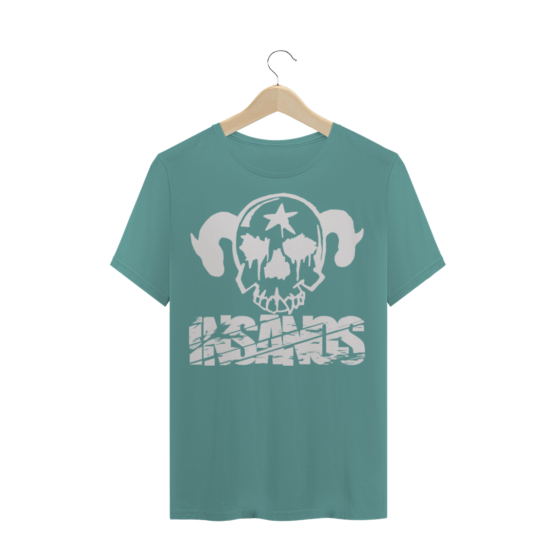 Nome do produto: Camiseta Estonada Insanos Caveira Branca