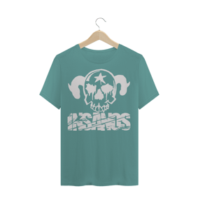 Camiseta Estonada Insanos Caveira Branca