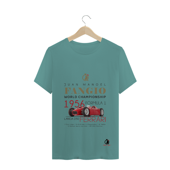 T-Shirt Estonada Quick Racing | Fangio 1956 Ferrari