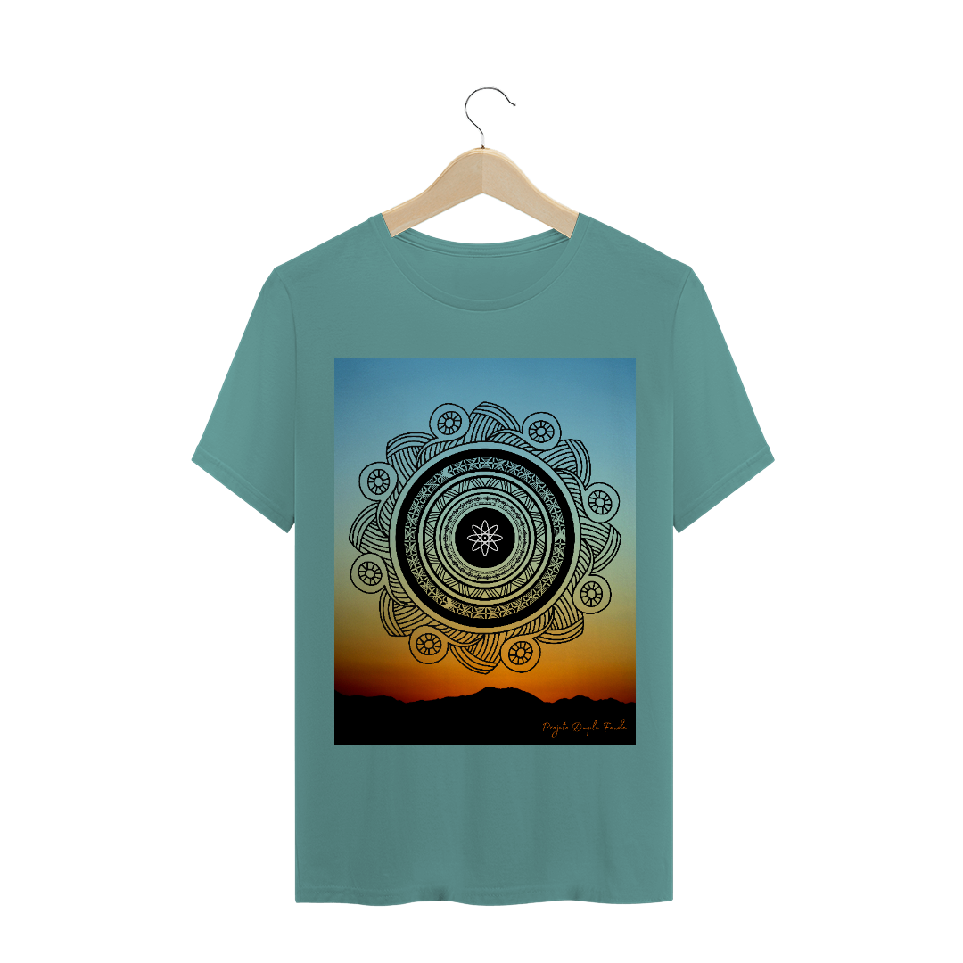 Camiseta Mandala Átomo Masc.