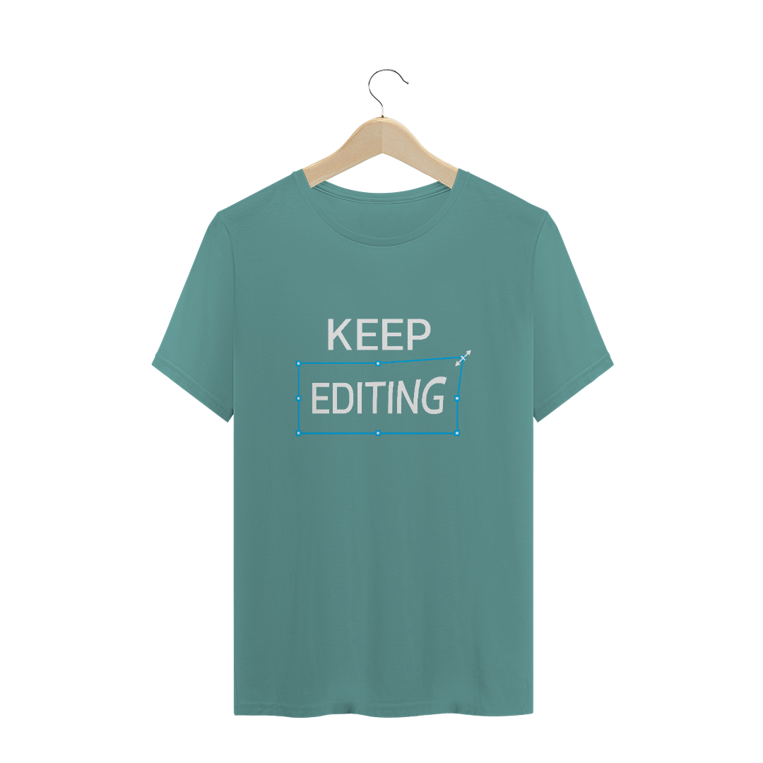 Camiseta estonada KEEP EDITING