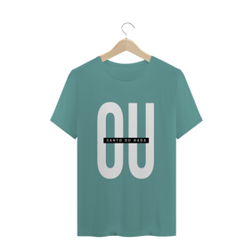 T-shirt estonada Santo ou nada