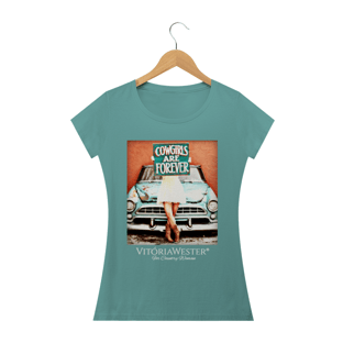 Nome do produto1003 VITÓRIA WESTER ® | CAMISETA TSHIRT COUNTRY BABYLONG ESTONADA