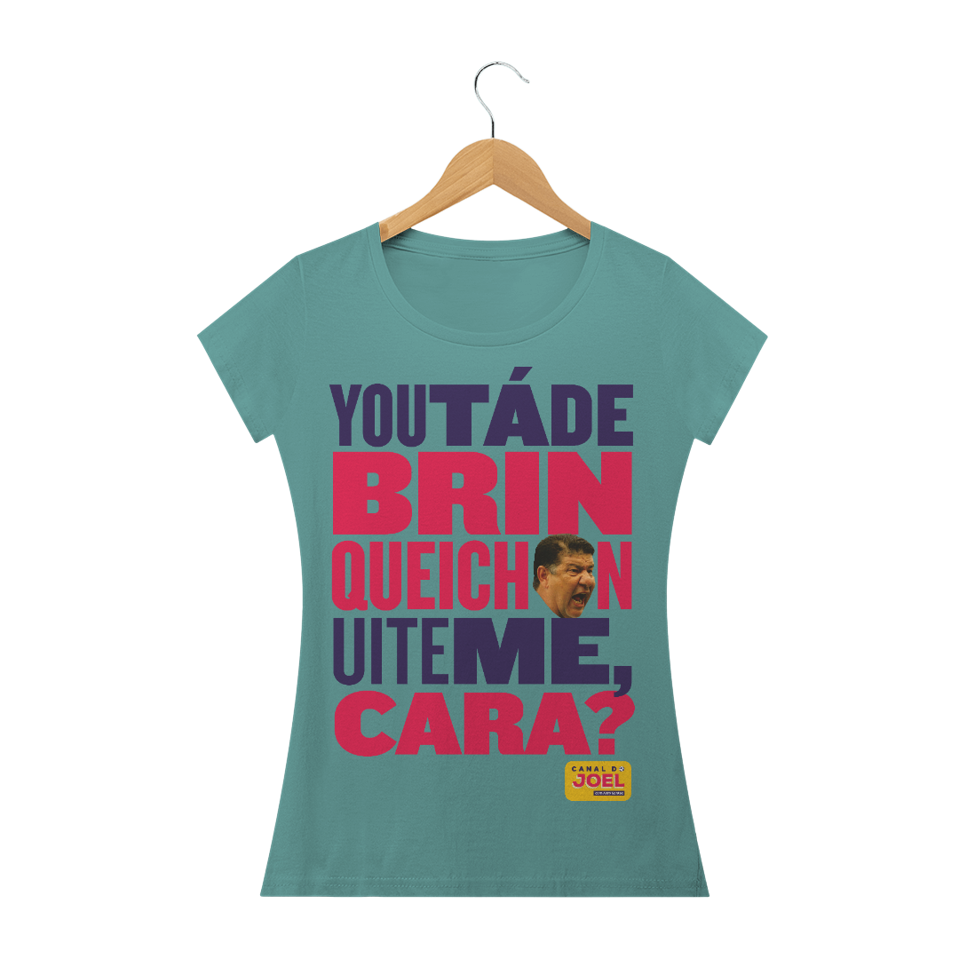 Nome do produto: Camisa do Canal |  You tá de Brinqueichon uite me cara? COLOR | Baby Long Estonada