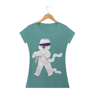Nome do produto Camiseta Baby Long Estonada Estampa Múmia Amiga Fofa