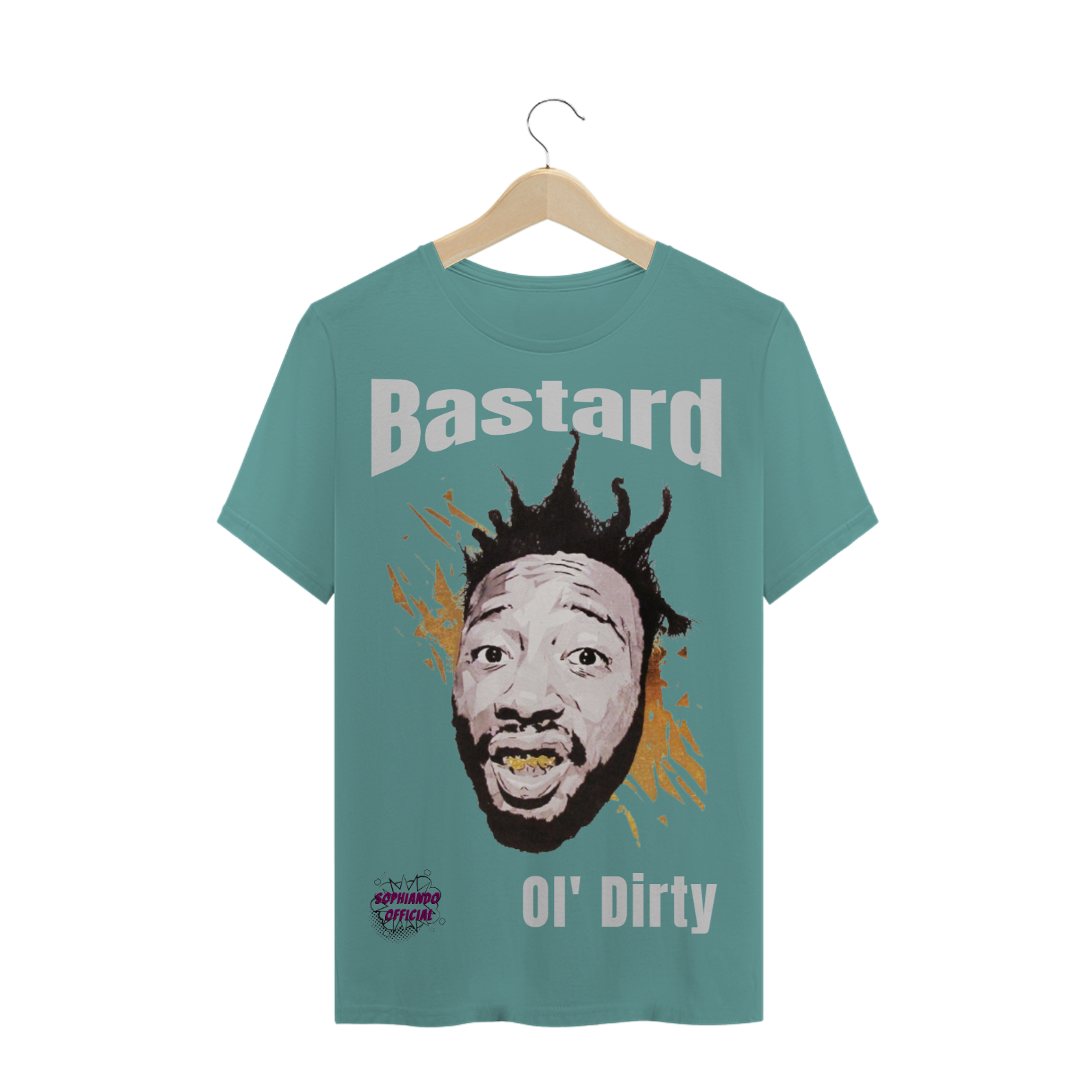 OI' Dirty Bastard Rapper! Camisa Masculina Estonada