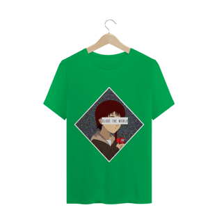 Nome do produtoCamiseta Básica ✪ - Close the world (Lain)