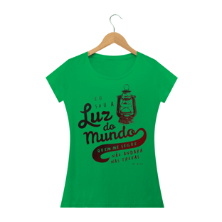 Nome do produtoCamiseta Luz do mundo