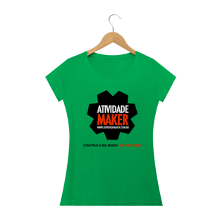 Nome do produtoCamiseta Feminina - Atividade Maker