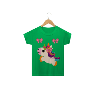Nome do produtoCamiseta infantil Unicórnio