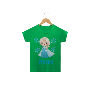 Nome do produtoCamiseta Infantil Menina Elza Frozen