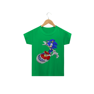 Nome do produtoCamiseta infantil Sonic