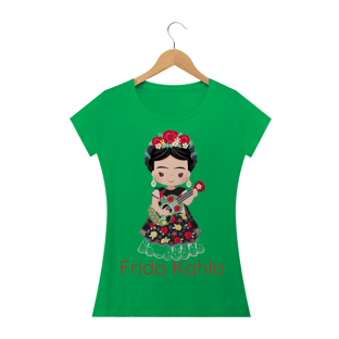 Nome do produtoCamiseta Feminina Frida Pintora
