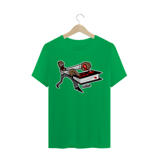 Nome do produto Camiseta Pastor Metralhadora Jogando