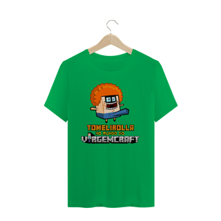Nome do produto Camiseta Tomelirolla no Mundo do Virgemcraft