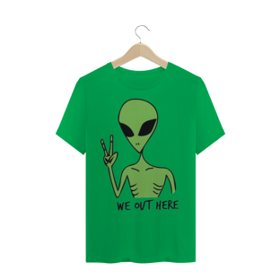 Nome do produtoCamiseta Óvni (VERDE, BRANCA E LARANJA)