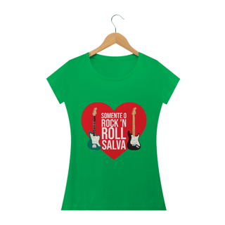 Nome do produto Camiseta Feminina Rock Salva