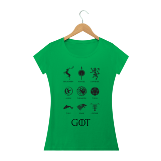 Nome do produto Camiseta Feminina GOT