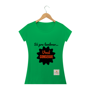 Nome do produtoCam. Fem. - Você consegue