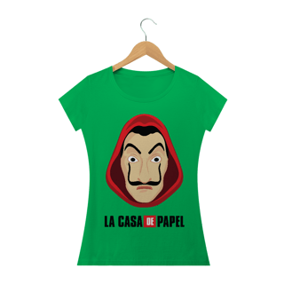 Nome do produto Camiseta Feminina La Casa de Papel